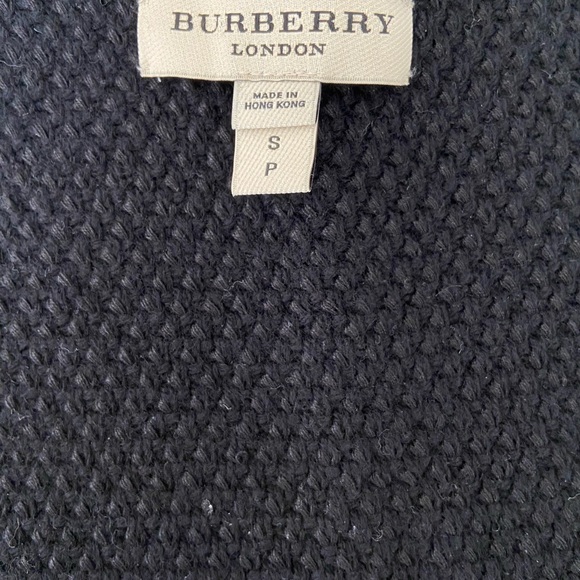 Burberry Plaid Knit Coat - Picture 7 of 8